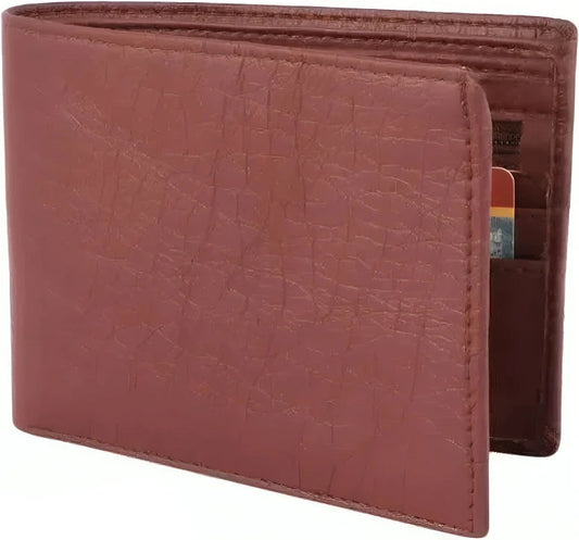 Men Casual, Travel, Formal Brown Artificial Leather Wallet - Regular Size (10 Card Slots)